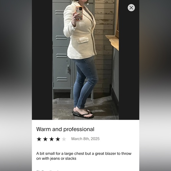 Maje Textured Cream Jacket - Picture 12 of 16